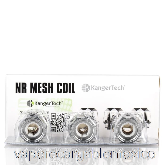 Bobinas De Repuesto De Malla Serie Kanger Nr Recargable Vape Bobina 0.4ohm Nr2
